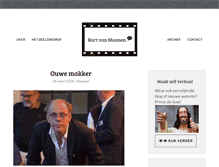 Tablet Screenshot of bartvanmaanen.nl